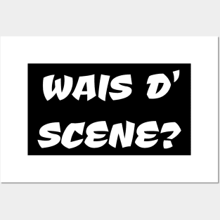 WAIS D SCENE - IN WHITE - CARNIVAL CARIBANA TRINI PARTY DJ Posters and Art